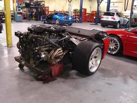 F50 Rear, removed for service