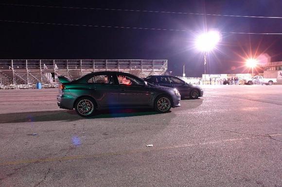 Evo X with older brother IX...