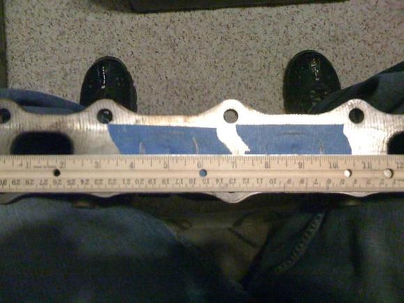 manifold 1 center to center