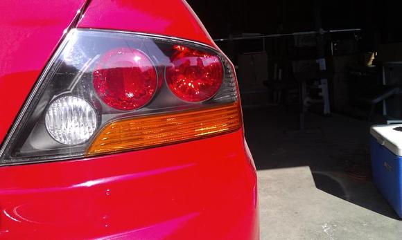 Does anyone want to trade my jdm tails for evo IX tail lights?