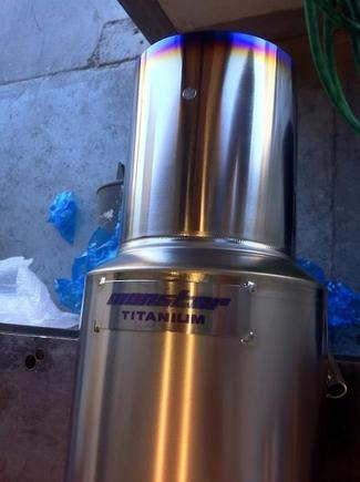 Monster Sport 808Ti2 Full titanium made-to-order exhaust