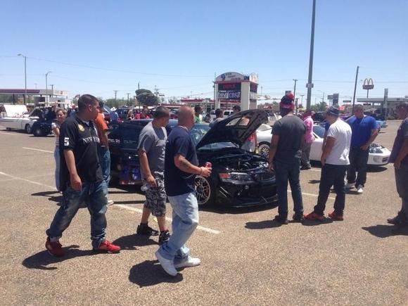 1st place Import class an show and shine