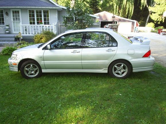side view before the evo wing
