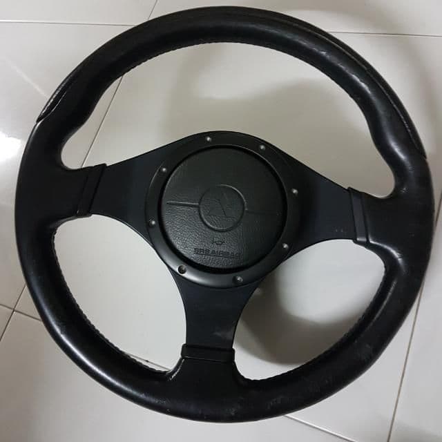 Interior/Upholstery - Evo 9 Steering Wheel in Mint Condition - Used - 2006 to 2007 Mitsubishi Lancer Evolution - Miami, FL 33126, United States