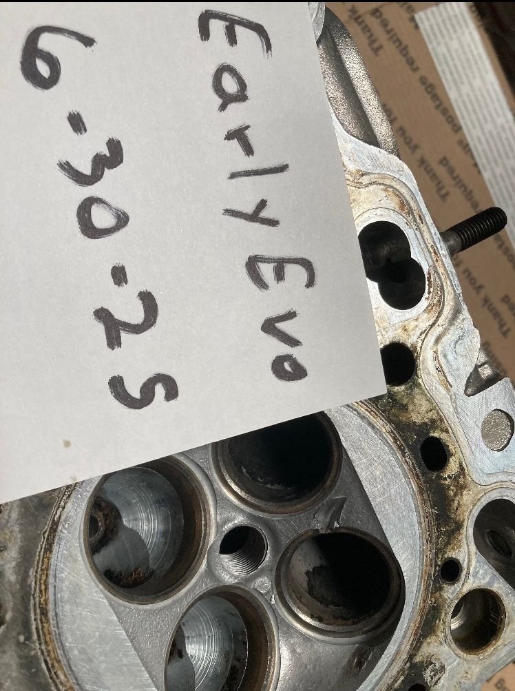 Engine - Internals - Cylinder head.  Kia/Hyundai. Use on Evo 8 - Used - 2003 to 2005 Mitsubishi Lancer Evolution - Henderson, NV 89052, United States