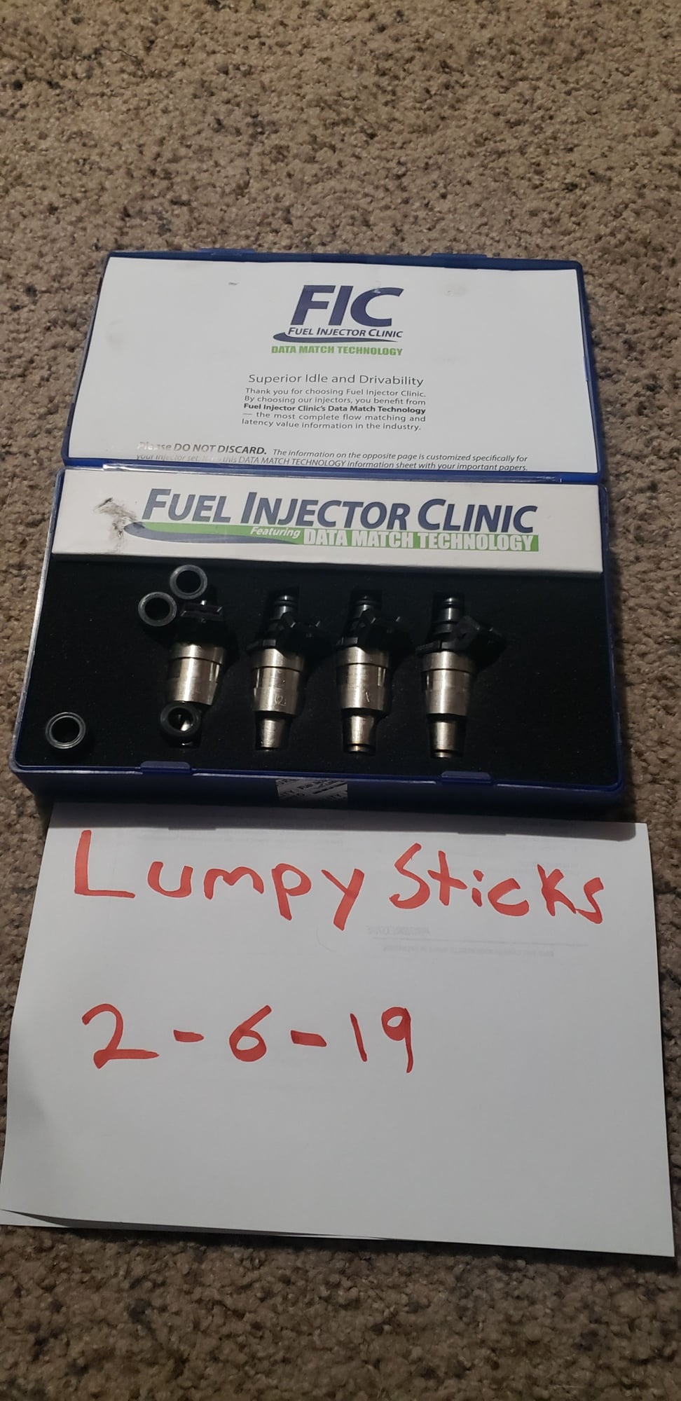 Engine - Intake/Fuel - FIC 1220 low z injectors - used for 500 miles / 1 month old - New - San Bernardino, CA 92407, United States