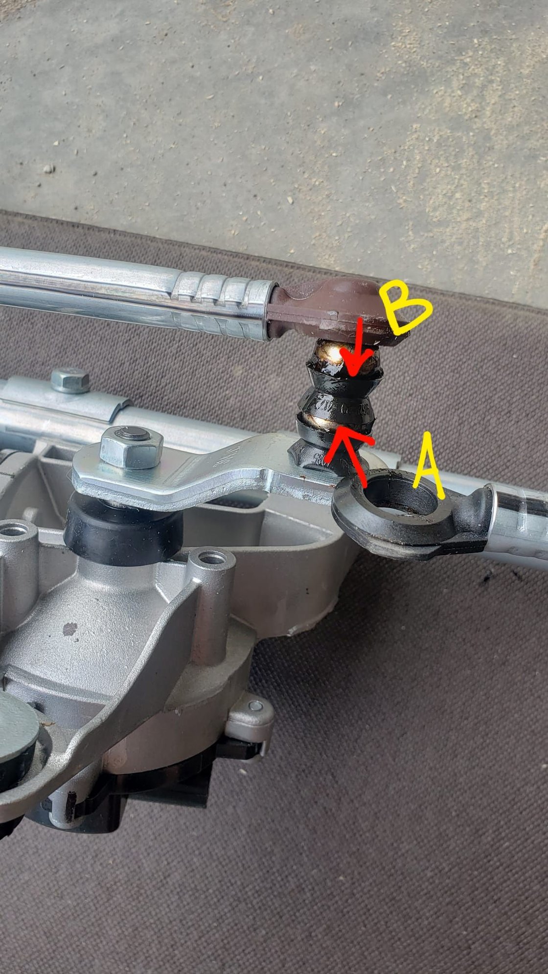 2016 F150 Attaching wiper linkage to the ball joints on the wiper