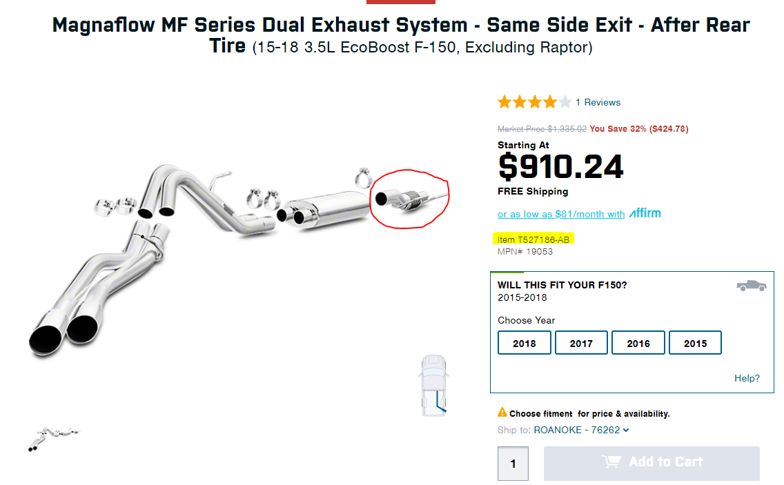 Factory ecoboost exhaust on a 5.0? Ford F150 Forum Community of