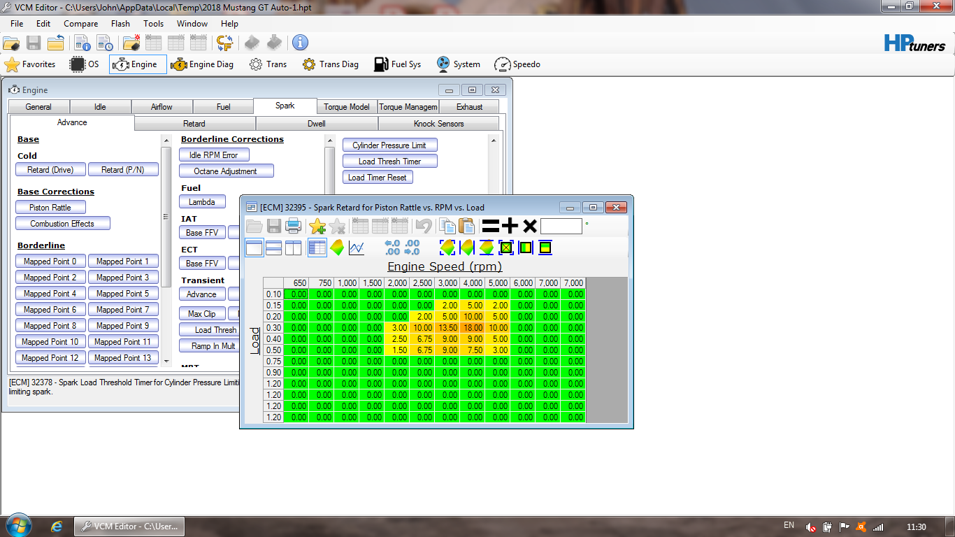 2018 5.0L Engine Rattle Noise On Deceleration And/Or Acceleration
