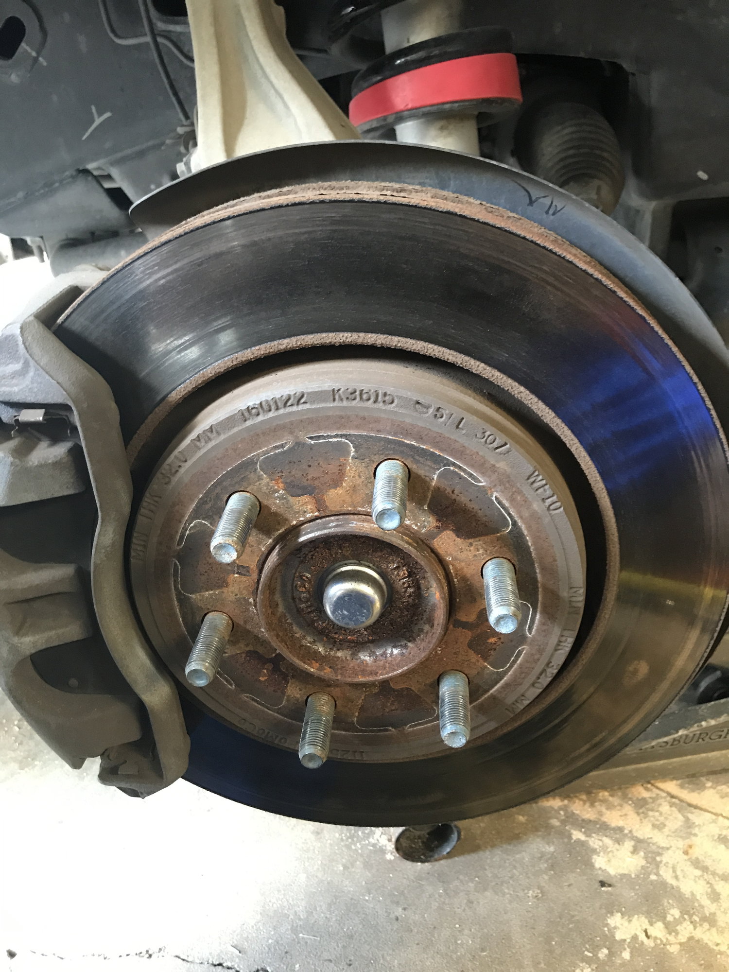 Front Brake Rotors and Pads - Installed - Ford F150 Forum