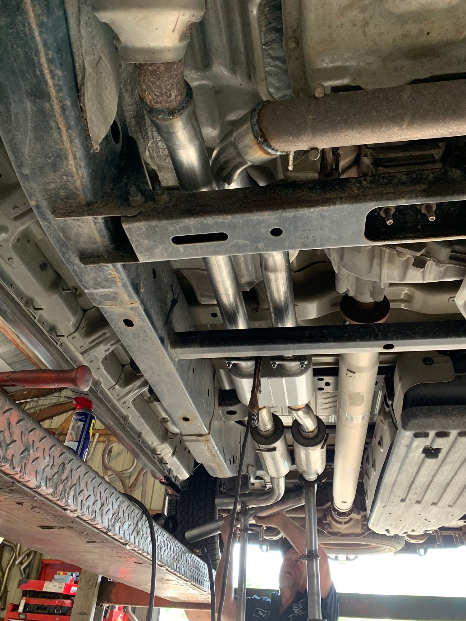 Quiet and high flow exhaust completed! Ford F150 Forum Community of