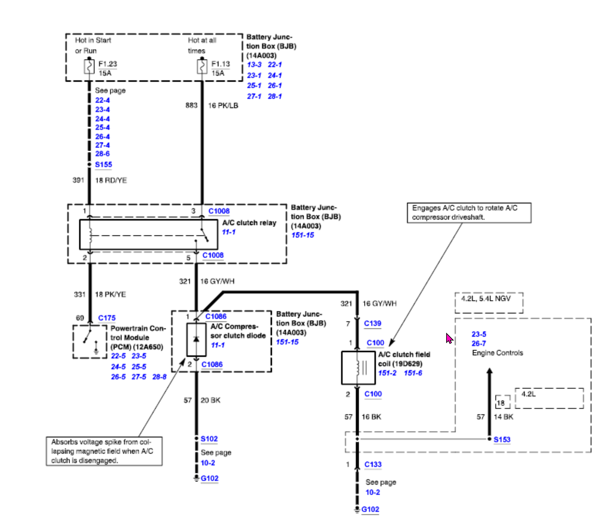 03 f150 ac clutch won't engage without jumping it Page 4 Ford F150 Forum Community of Ford