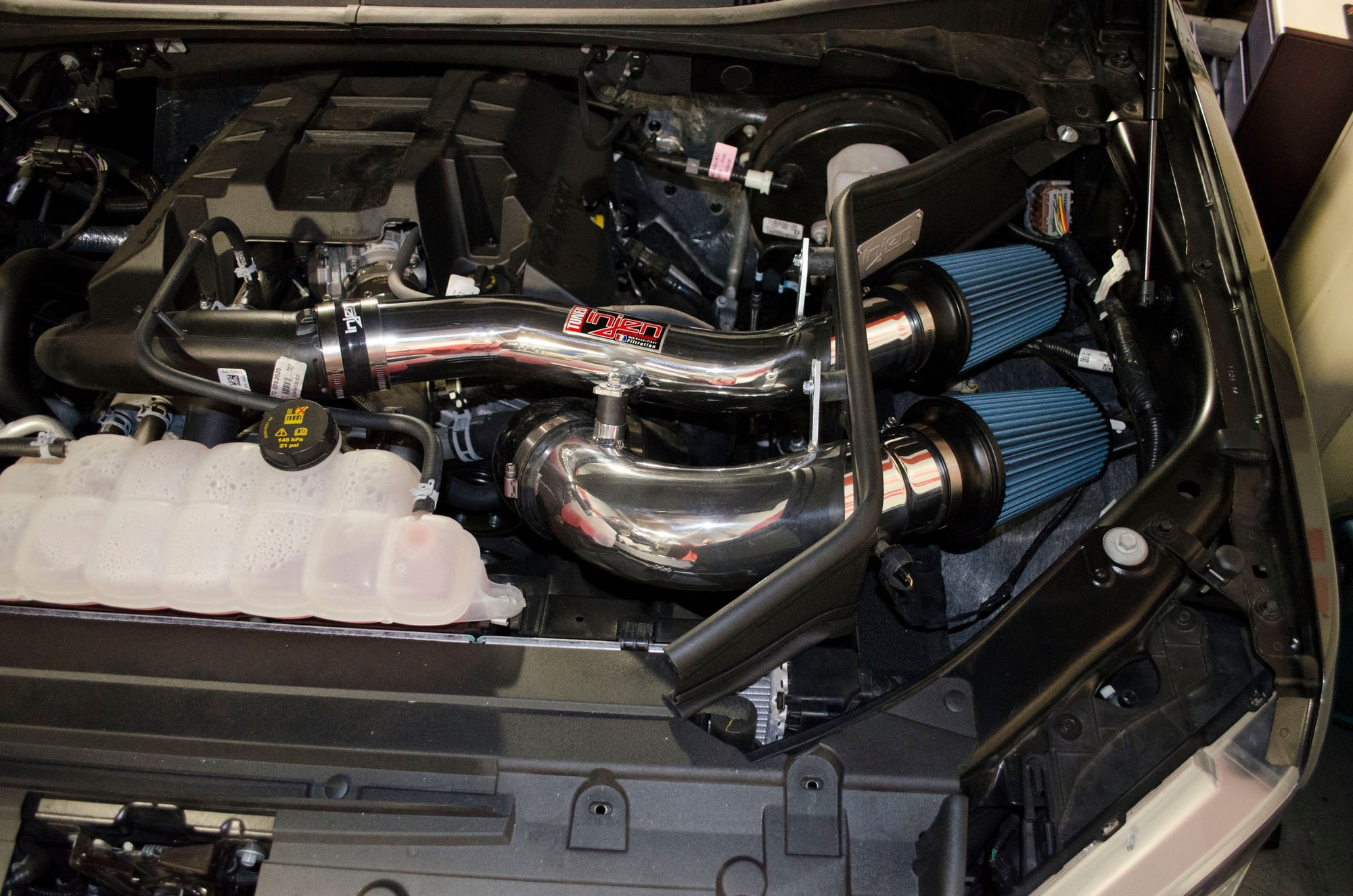 THE INJEN TECHNOLOGY EVO9102 for the 2015 FORD F-150 ECOBOOST 2.7L / 3.5L.