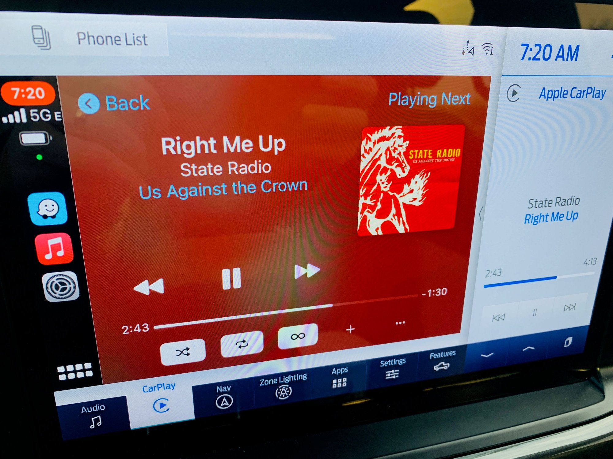 Sync 4 w/ CarPlay "No Data Available" Ford F150 Forum Community