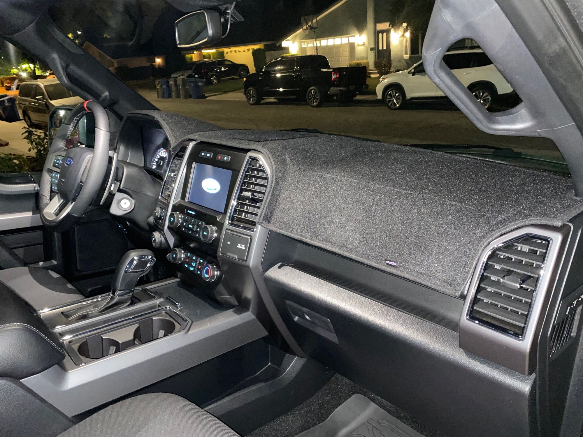 Now the fun begins…. 2019 F-150 warping dash panel near the