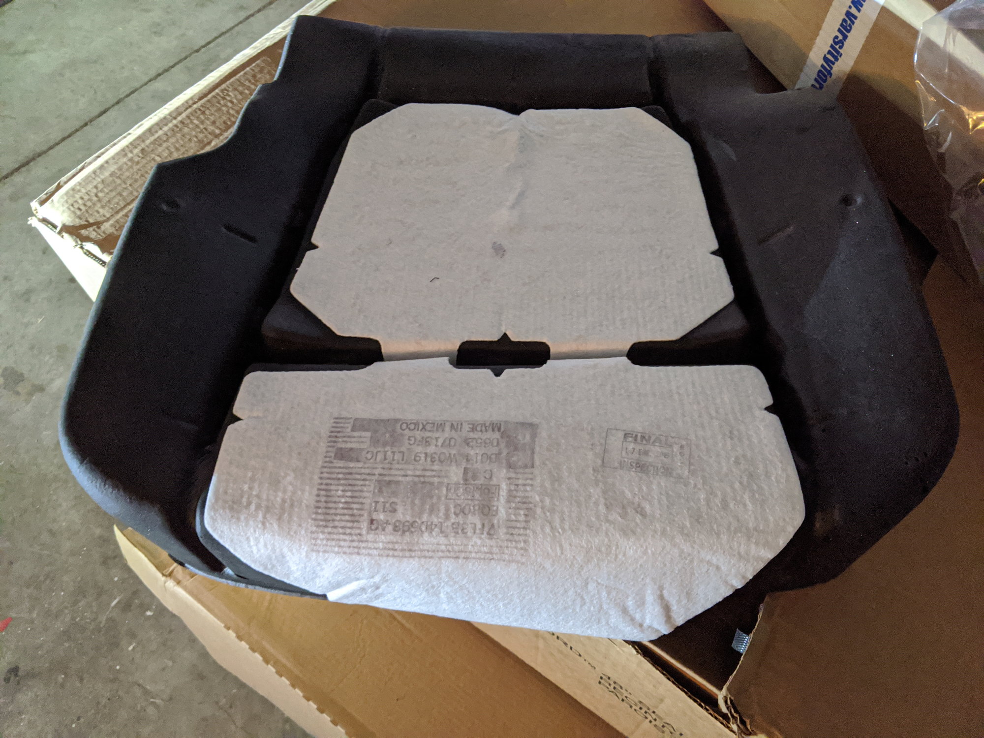 2016 f150 driver seat cushion