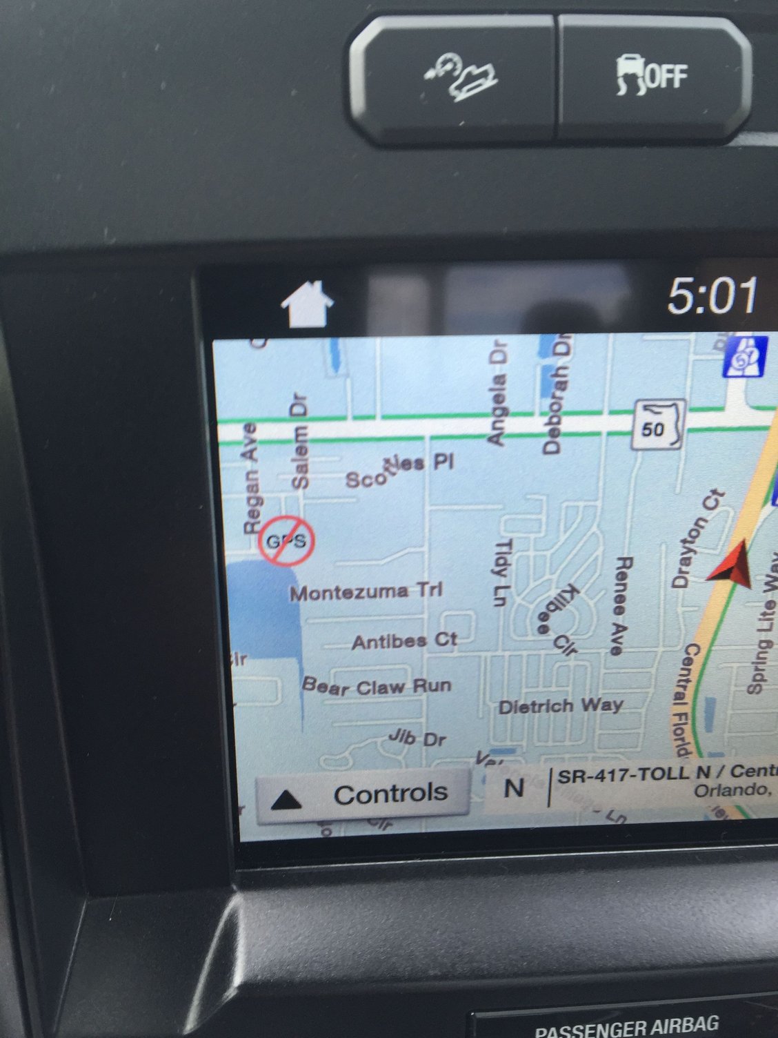 No "GPS" icon on NAV screen... Ford F150 Forum Community of Ford
