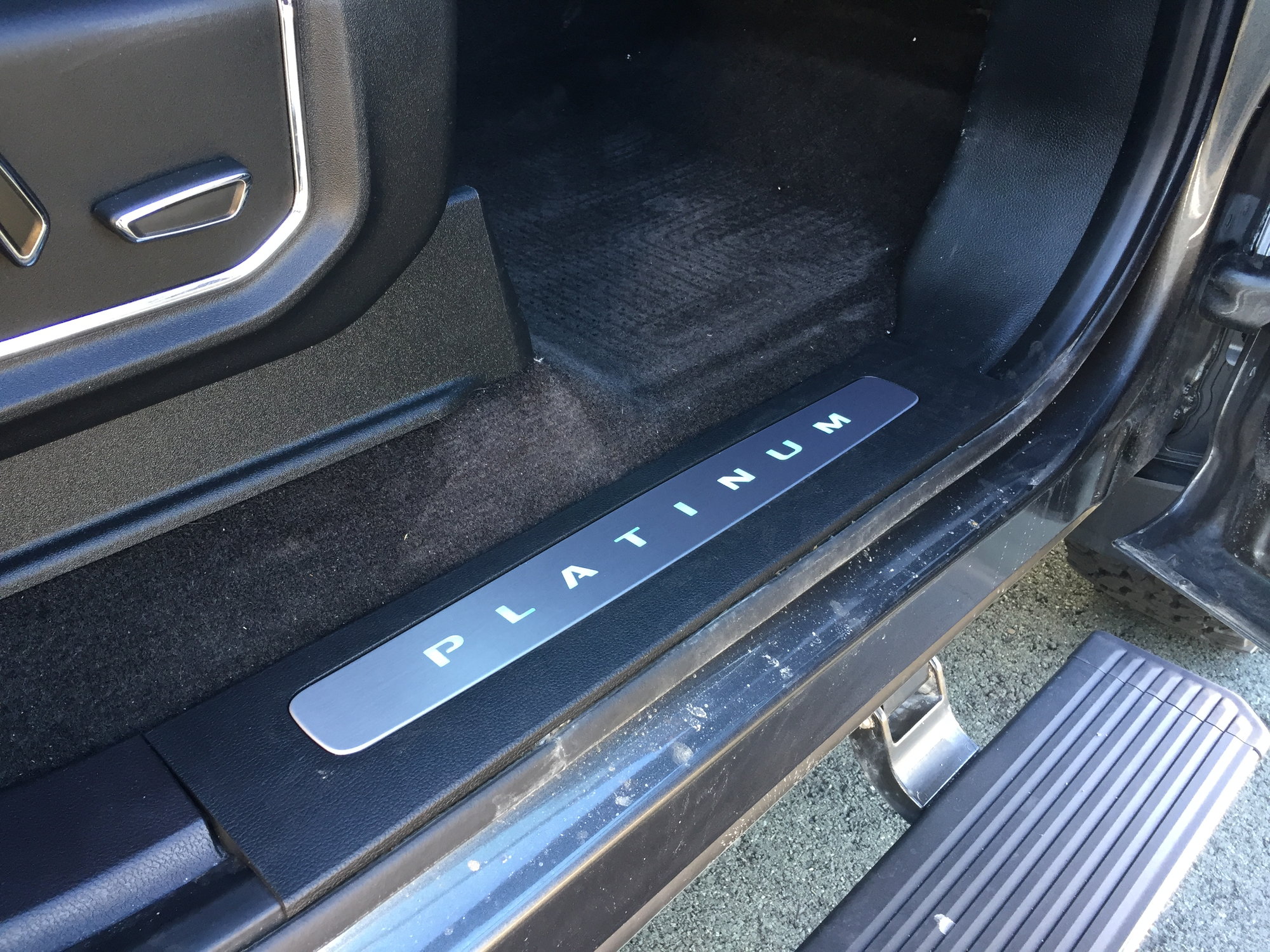 Swap F150 platinum door sills with F350 platinum ... info on wiring ford 