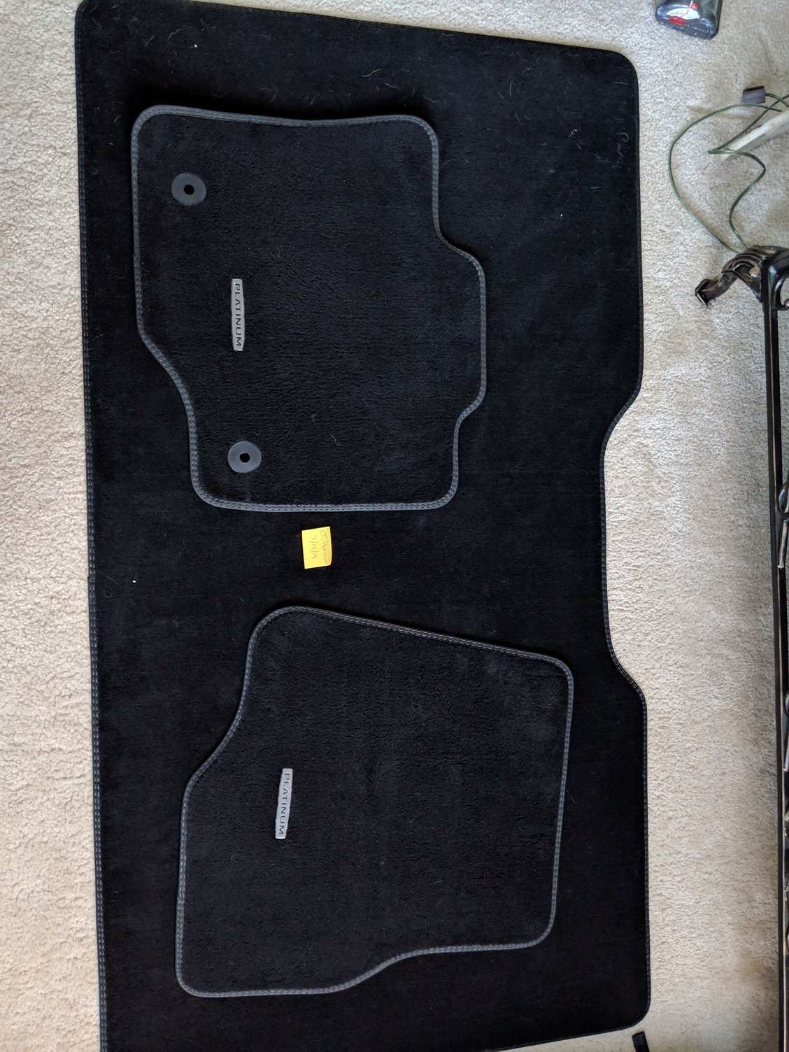 FS 2 sets of Platinum carpet floor mats Ford F150 Forum Community