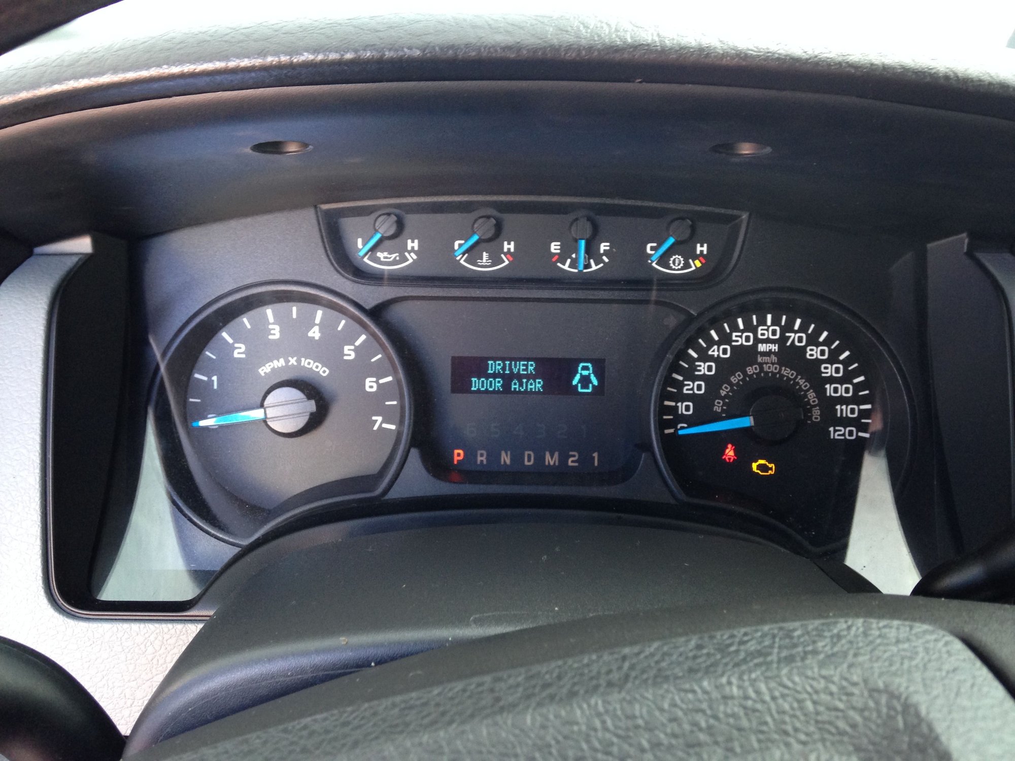 Can It Be Done Gauge Swap Ford F150 Forum Community Of Here Is The Before