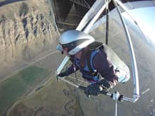 Flying over Crawfords Mtn Range, Utah