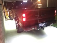 Added more rock lights to back of truck...Pic taken in pitch darkness with lights on, they light up like daytime