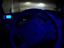 Interior Blue lights and edge programmer