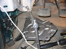 Removing bolts holding aluminium dash frame