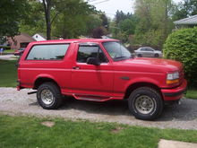 Red 95 Bronco