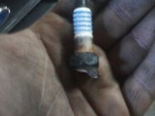 This is what happened the first time i changed the plugs. lets just say i wasnt happy