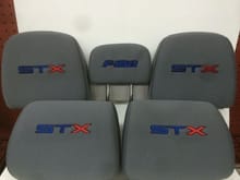 Embroidered STX headrests from Brady Dukes! 5-27-14
Thanks Brady!