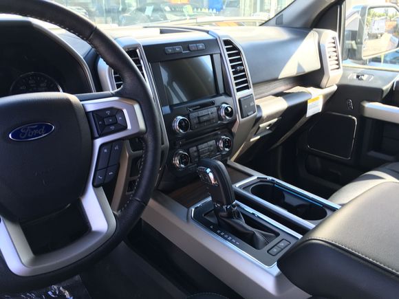 Love the look in the cab
