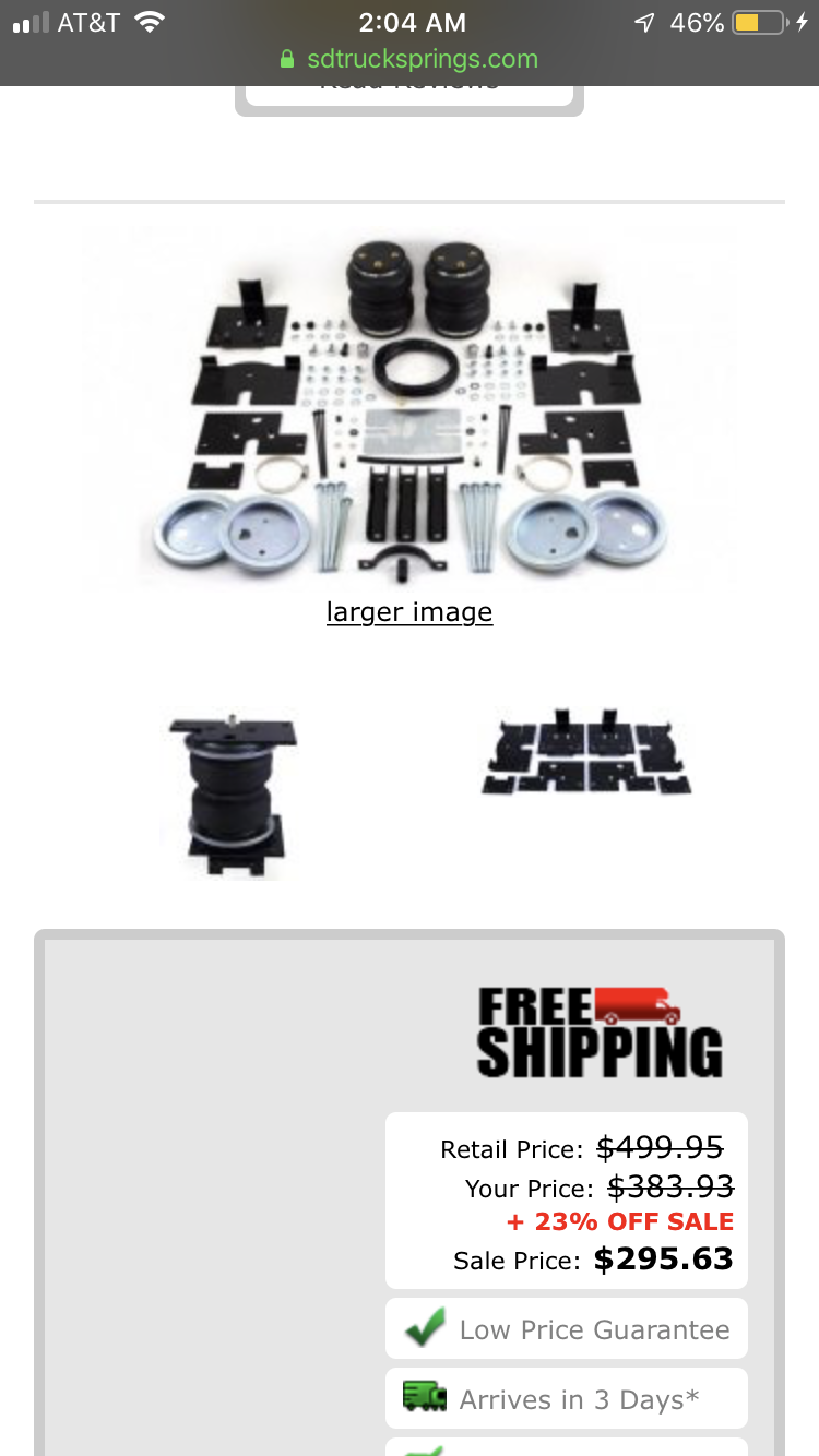 Rear airbags with 2in block? Ford F150 Forum Community of Ford