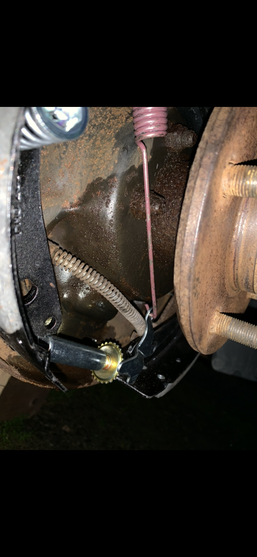 Parking brake cable spring too long Page 2 Ford F150 Forum