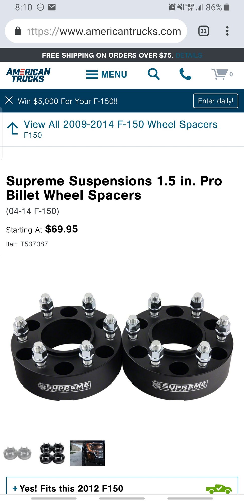 Wheel spacers Ford F150 Forum Community of Ford Truck Fans