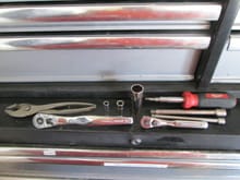 Tools Used for coolant flush