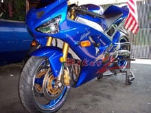 This is my 04 636 (Candy thunder Blue). I had Bikes2nv.com customize my wheels so this is the reason for their name on the picture.