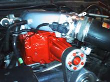 the supercharger on the lightning