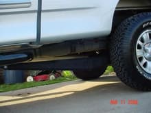 RCD rear traction bars