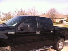 20% tint on front two windod
5% visor on windshield