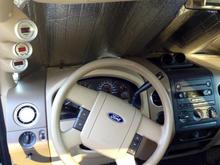 Test for of center dash gauge pod.