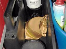 wax tray right side