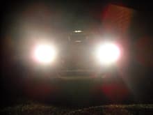 low beams with truck off. new projector headlights