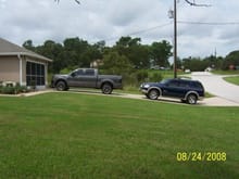 My truck &amp; wife's SUV