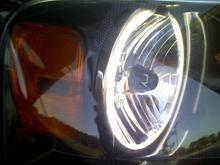 Day shot with the halo on