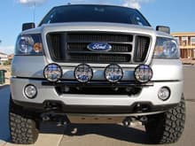 Yes I know my light bar is crooked, it's since been fixed