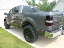 tinted tails, patriot 4x4 decal