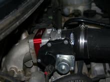 volant cold air intake and poweraid throttle body spacer