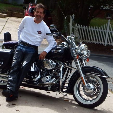 Me with my 2006 Softail