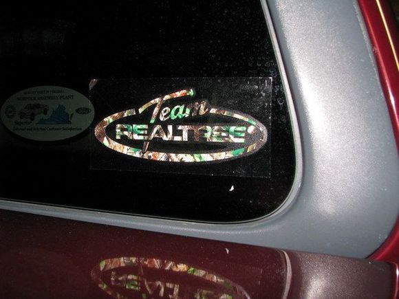 team realtree sticker